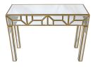 Deco Mirrored Console Table